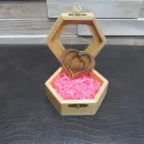 Подарочный набор «Сердце в оправе» (Шкатулка + Фантазийное сердце)